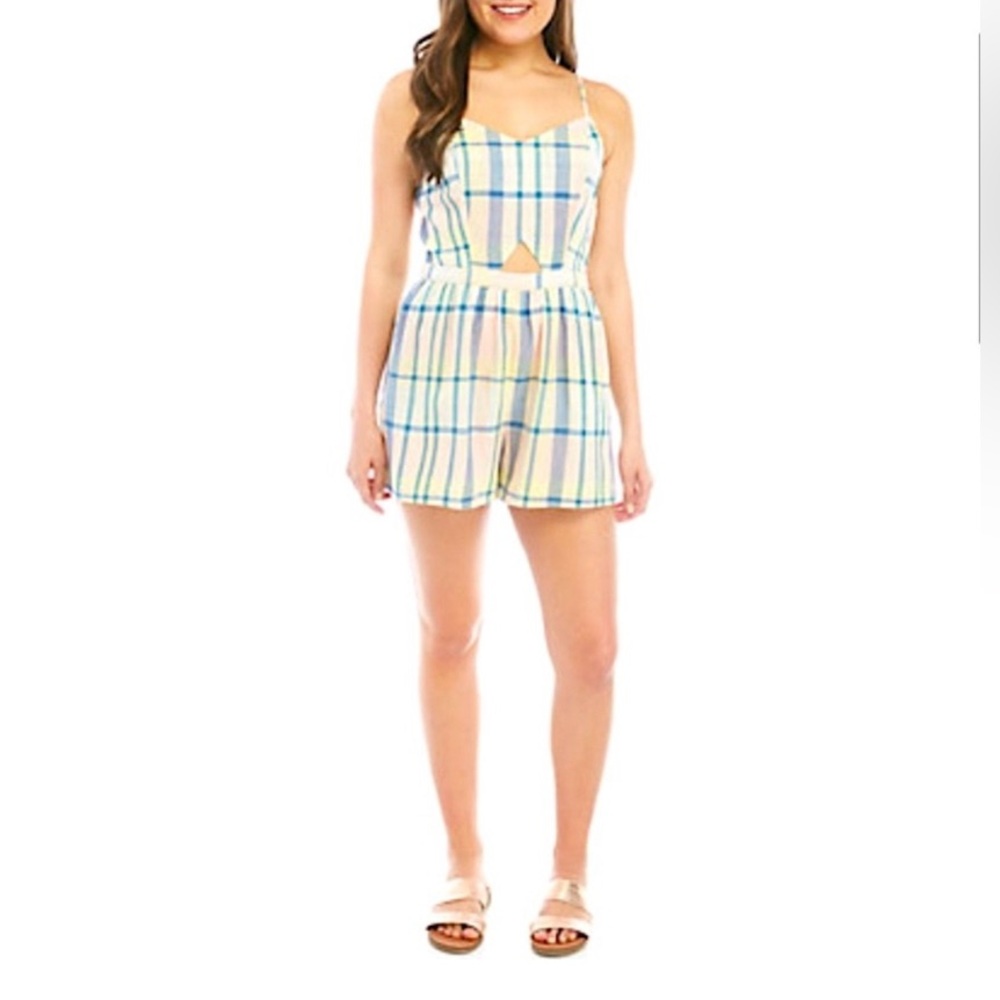 NWT TRUE CRAFT Ivory Americana Romper